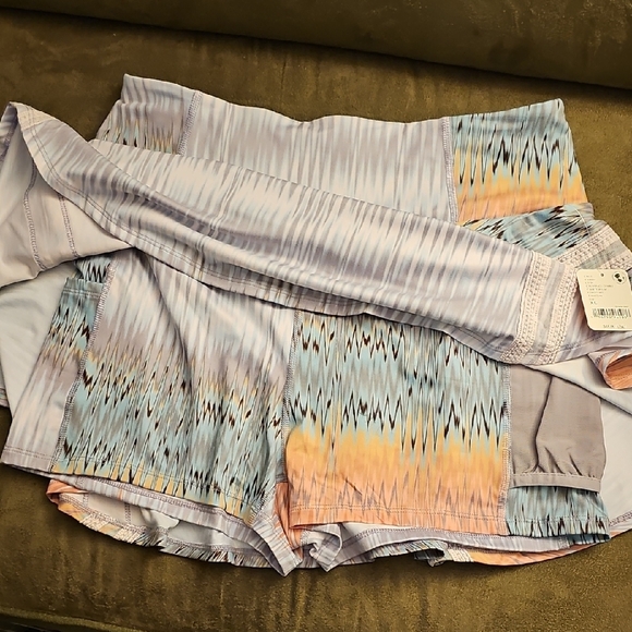 NWT Free People Movement Multicolor Skort - Picture 2 of 5
